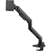 Monitoriaus laikiklis SILVERSTONE SST-ARM14B 17–49 colių monitoriams, juodas, vieno ekrano reguliuojamas stovas