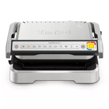 Kontaktinis grilis Tefal OptiGrill 2in1 GC773D Nerūdijantis plienas 2100 W