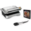 Kontaktinis grilis Tefal OptiGrill 2in1 GC773D Nerūdijantis plienas 2100 W