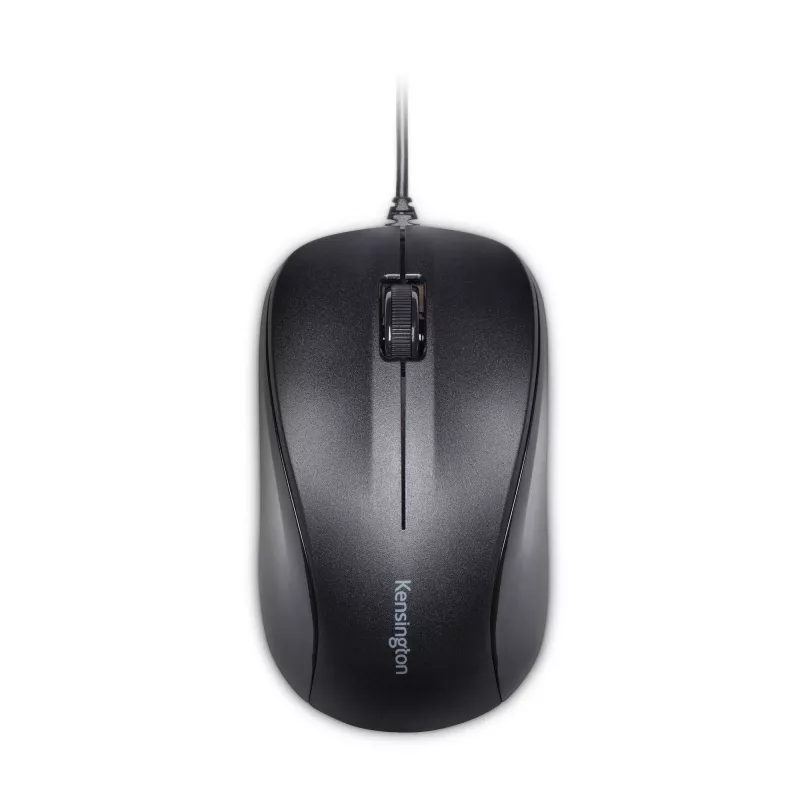 Kensington Wired Valupelė, abiem rankoms tinkama, optinė, USB Type-A, 1000 DPI, juoda