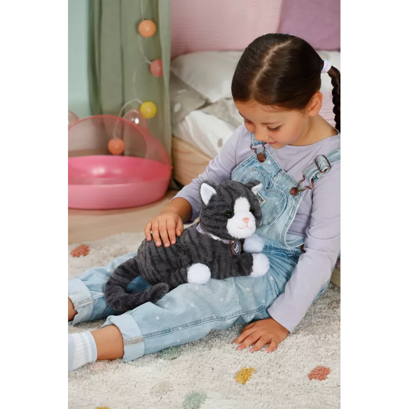 BABY born Mano katytė Cookie su dėžute, lėlės augintinis, 3 m., reikalingos baterijos