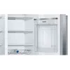 Šaldytuvas – šaldiklis Siemens iQ500 KA93GAIEP – atskirai stovintis, 560 l bendroji talpa, šaldytuvo dalis 369 l, šaldiklio dalis 191 l, energijos klasė E, nerūdijantis plienas