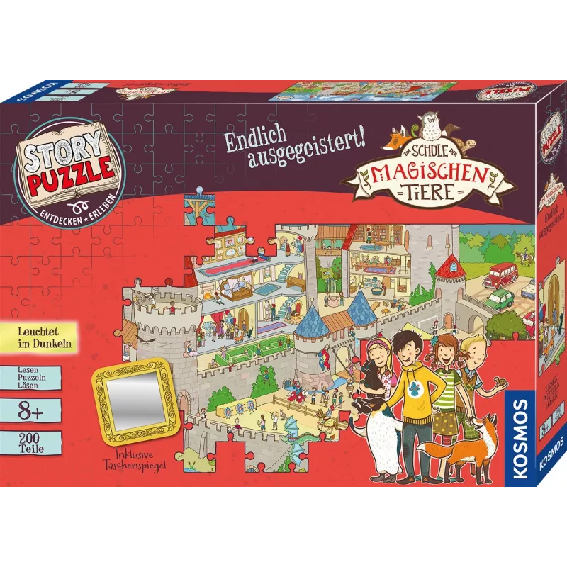 Puzzle Kosmos 4002051698737 Die Schule der magischen Tiere 8+
