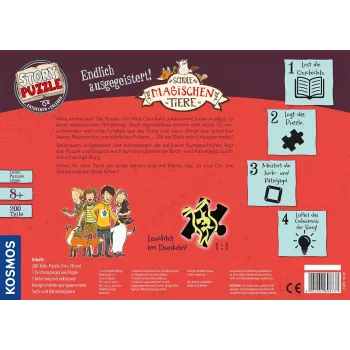 Puzzle Kosmos 4002051698737 Die Schule der magischen Tiere 8+