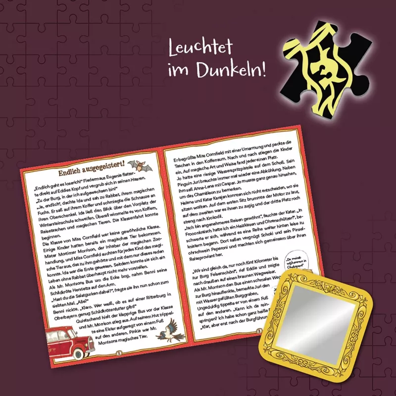 Puzzle Kosmos 4002051698737 Die Schule der magischen Tiere 8+