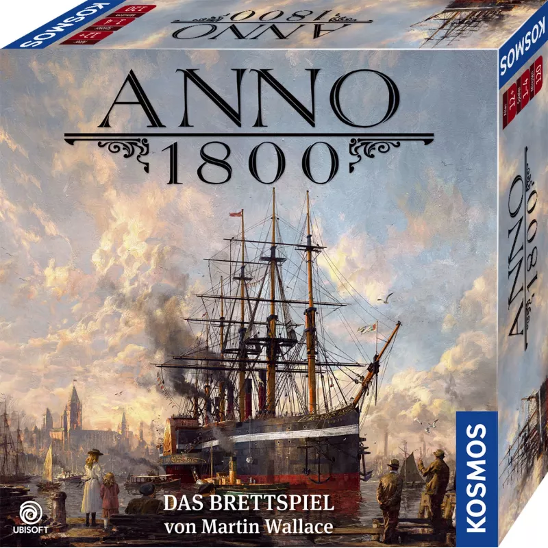 Kosmos Anno 1800 stalo žaidimas Strateginis