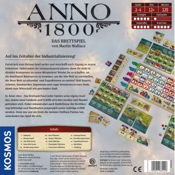 Kosmos Anno 1800 stalo žaidimas Strateginis