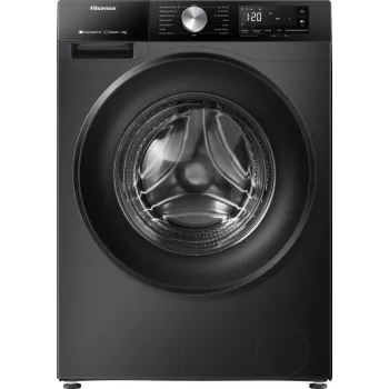Hisense WF3S8043BB3 skalbimo mašina įkraunama iš priekio 8 kg 1400 aps./min juoda
