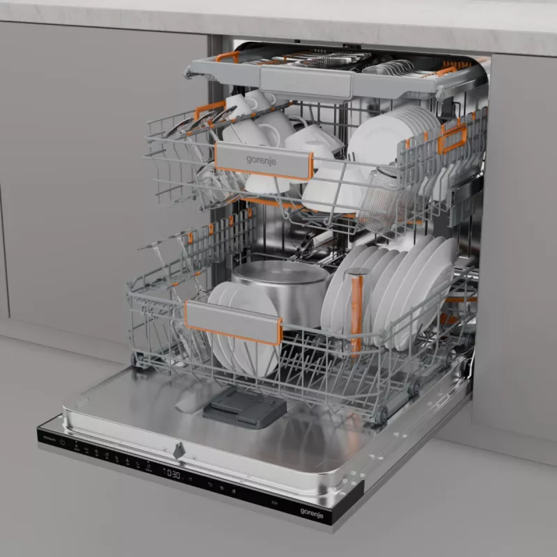 Gorenje G600 ULTRA16BWIFI visiškai įmontuojama 16 komplektų