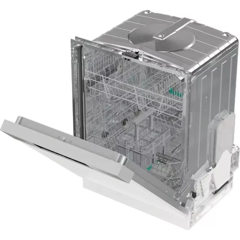 Indaplovė Gorenje GI642E90X pusiau įmontuojama, 13 vietų, 60 cm, 47 dB, 11 L/ciklas, energijos klasė E
