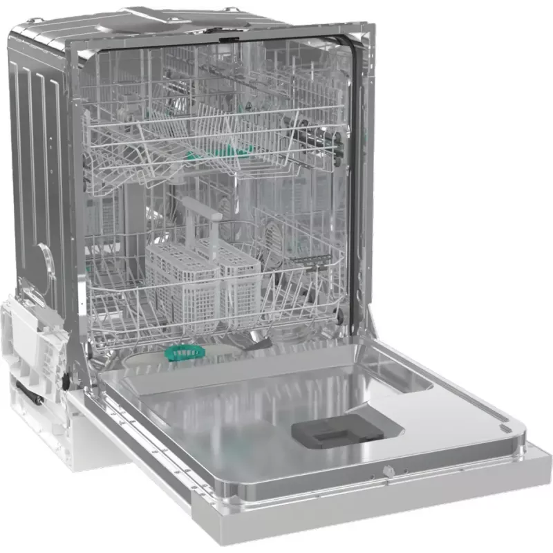 Indaplovė Gorenje GI642E90X pusiau įmontuojama, 13 vietų, 60 cm, 47 dB, 11 L/ciklas, energijos klasė E