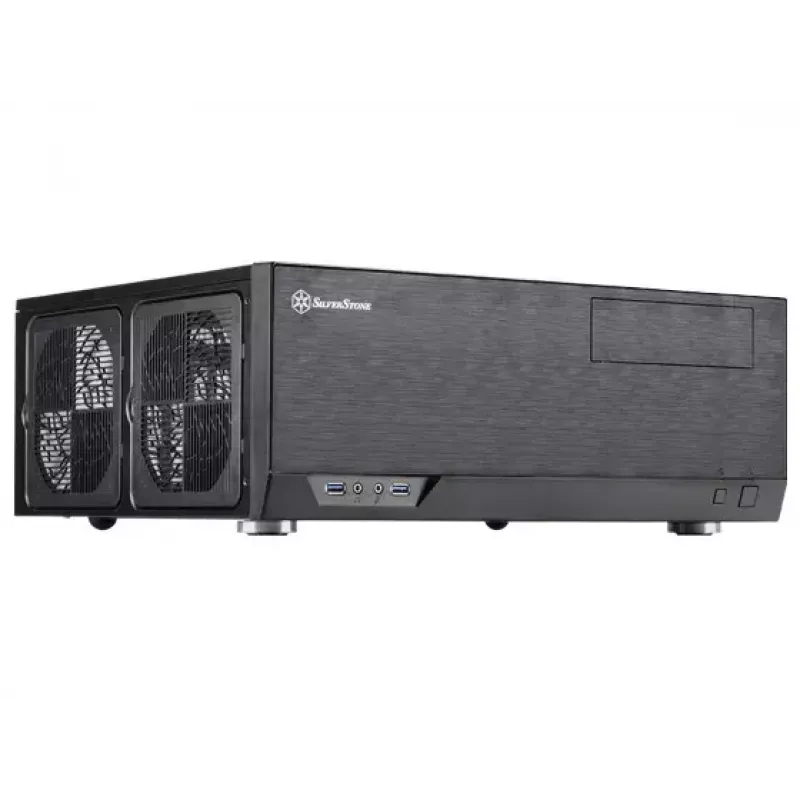 PC case Sidabrinėstone Grandia GD09 Desktop Juoda