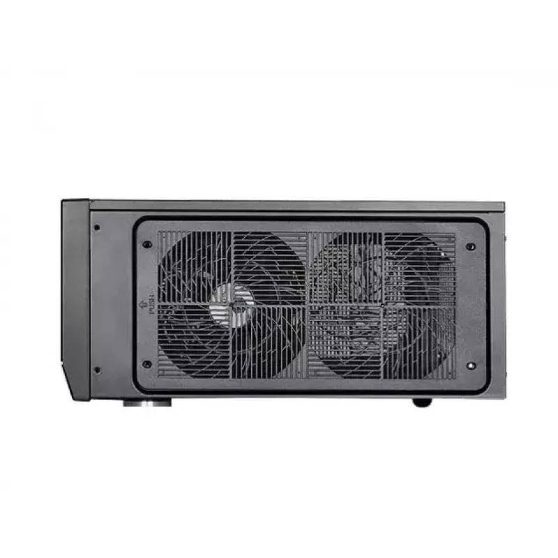 PC case Sidabrinėstone Grandia GD09 Desktop Juoda