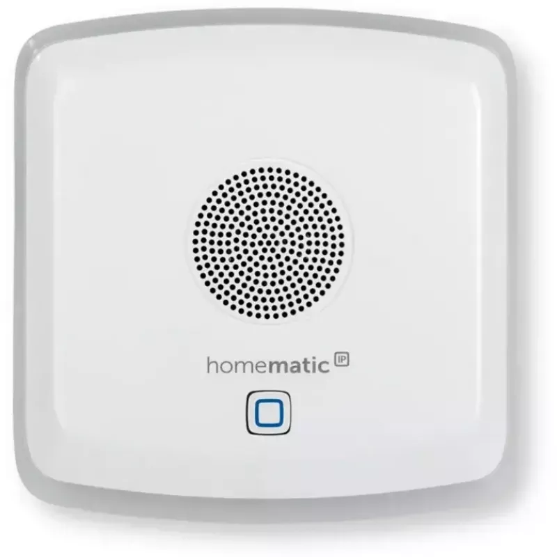Signalo siųstuvas HomeMatic HmIP-MP3P belaidis baltas — belaidis signalo siųstuvas Homematic IP sistemai