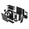 PC korpusas Fractal Design Meshify 2 XL Light Tempered Glass Tower, juodas