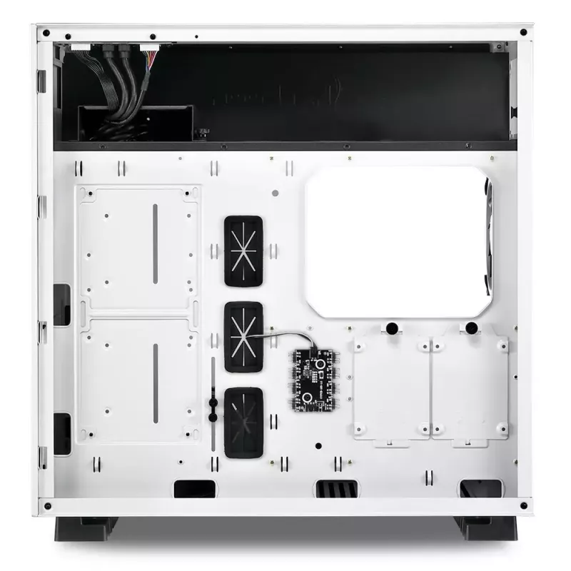 PC korpusas Sharkoon Pure Steel RGB Midi Tower Baltas