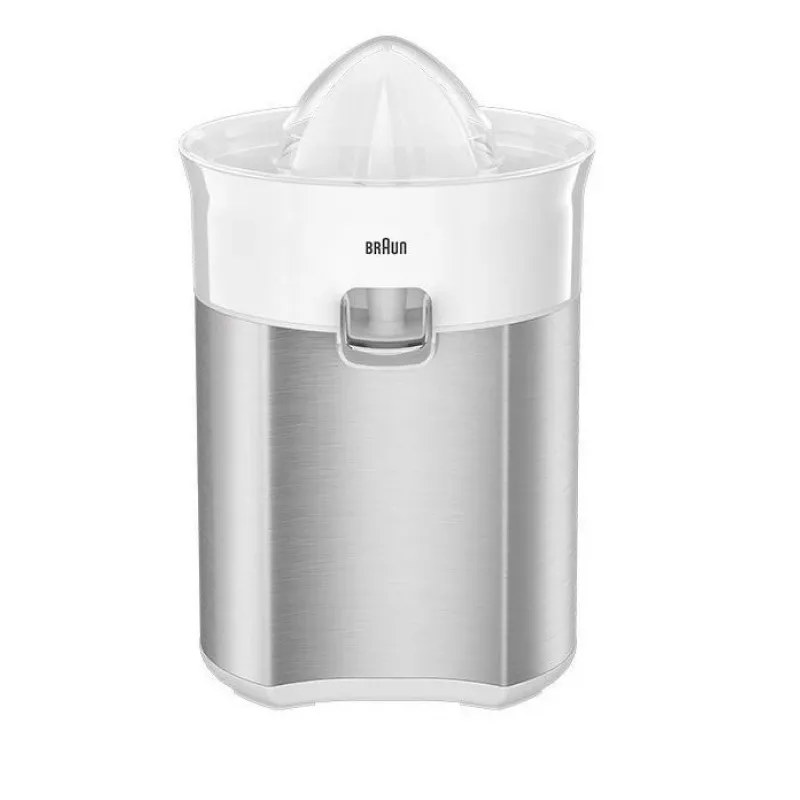 Braun CJ5050 WH elektrinis citrusinių vaisių spaustuvas 60 W Metallic, White