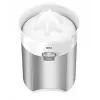 Braun CJ5050 WH elektrinis citrusinių vaisių spaustuvas 60 W Metallic, White