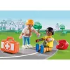 Žaislinis rinkinys Playmobil Duck On Call 70919 įvairių spalvų plastikinis automobilis ir lenktynės