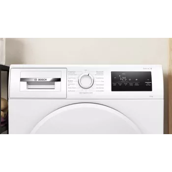 Bosch Serie 4 WTH83VV4 skalbinių džiovyklė Laisvai pastatoma Priekinio pakrovimo 8 kg Balta