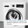 Bosch Serie 8 WGB256041 skalbimo mašina Pakraunama iš priekio 10 kg 1600 aps./min. Juoda, Balta