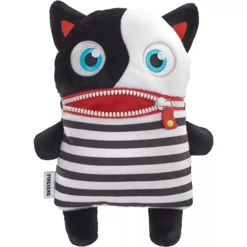 Minkštas žaislas schmidt spiele Worry Eater YingYang, pliušinė rūpesčių valgytoja lėlė 23 cm