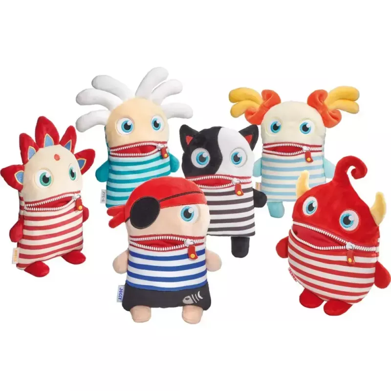 Minkštas žaislas schmidt spiele Worry Eater Aye-Q 28,5 cm pliušinis paguodos žaislas