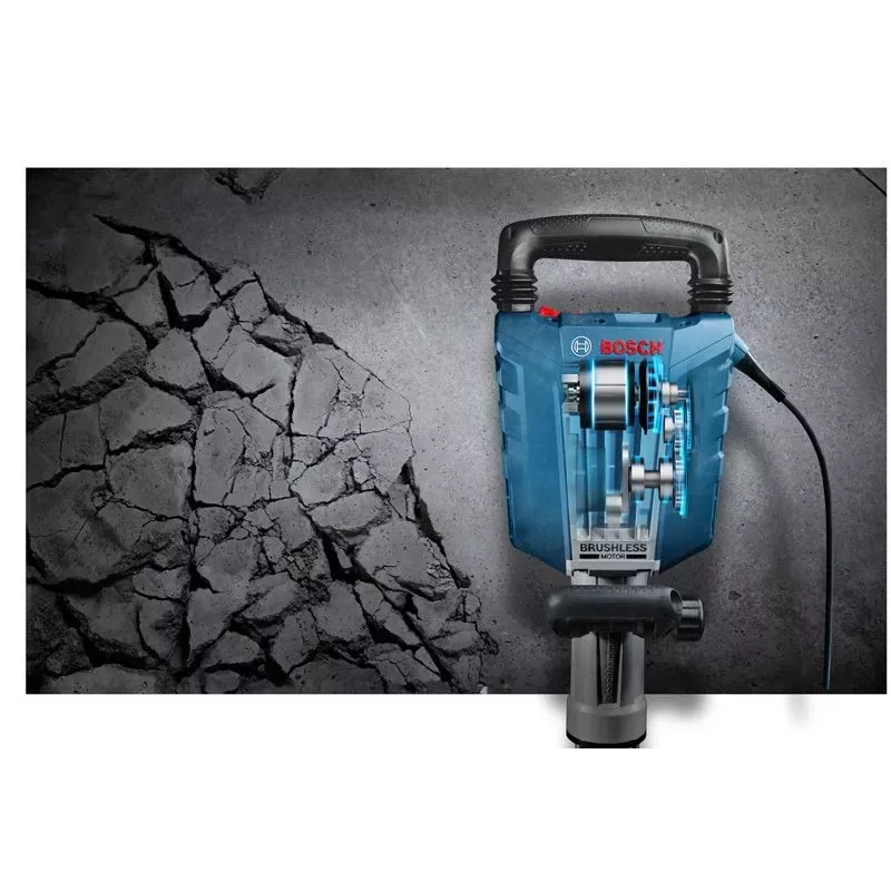 Bosch GSH 14 C Professional 1950 RPM 14,6 kg Juoda, Mėlyna