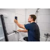 Bosch GMS 120-27 skaitmeninis daugiafunkcis detektorius – aptinka įtampingą kabelį, metalą, spalvotuosius metalus, medieną