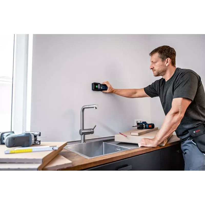 Bosch GMS 120-27 Professional skaitmeninis daugiafunkcis ieškiklis Įtampos kabelis, Metalas, Spalvotieji metalai, Mediena