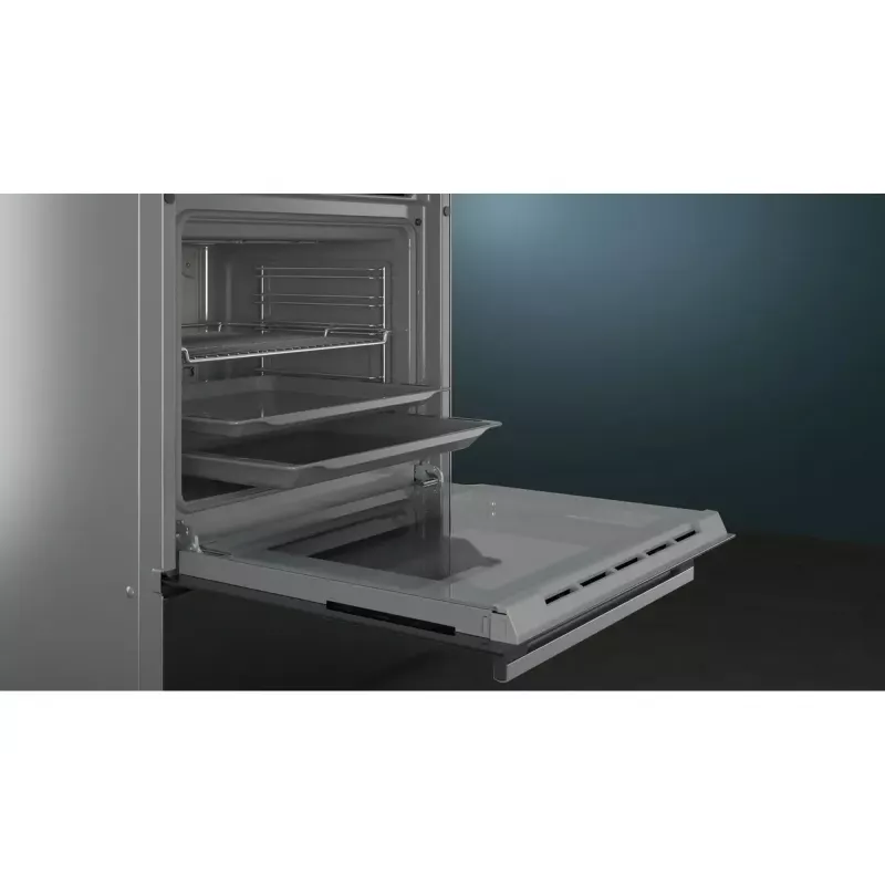 Siemens iQ500 HK9S5A240 viryklė Laisvai pastatoma viryklė Elektrinė Keraminė kaitlentė Juoda