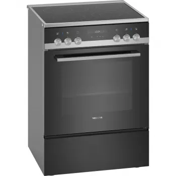Siemens iQ500 HK9S5A240 viryklė Laisvai pastatoma viryklė Elektrinė Keraminė kaitlentė Juoda