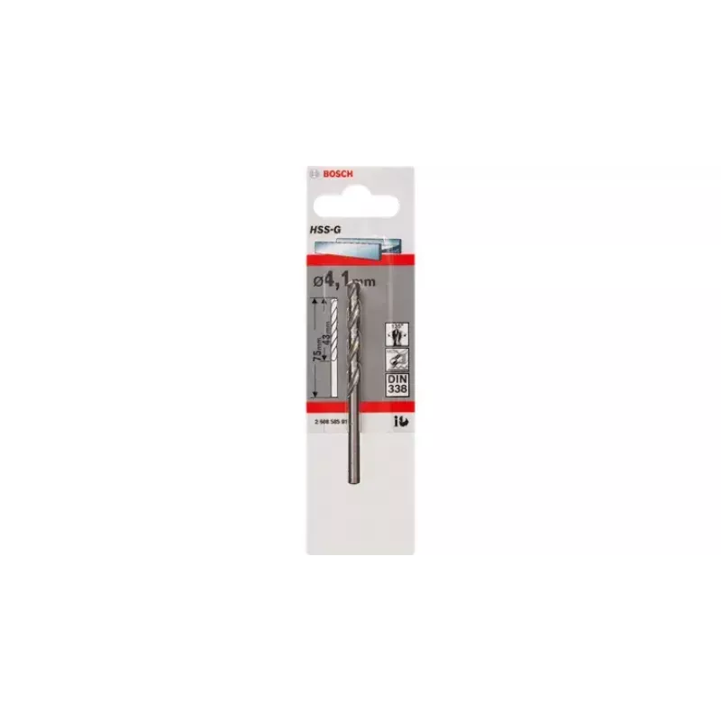 Suktiniai grąžtai Bosch 2608585942 HSS šlifuoti 1,5–10 mm