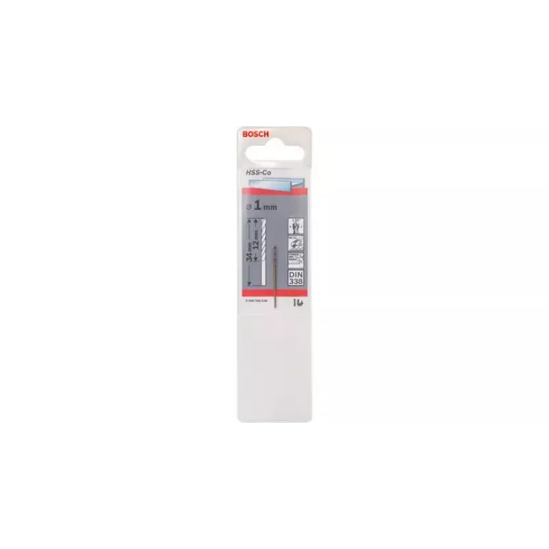 Sraigtinių grąžtų rinkinys Bosch HSS Cobalt 2608585845 5 vnt.