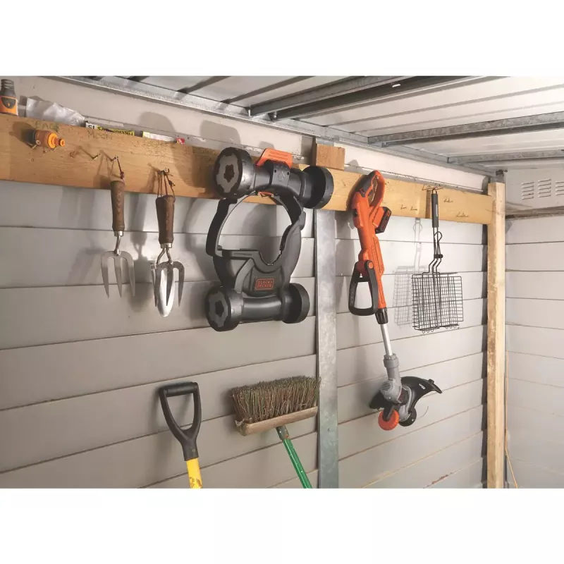 Akumuliatorinė žoliapjovė su vejapjovės funkcija Black & Decker STC1820CM-QW