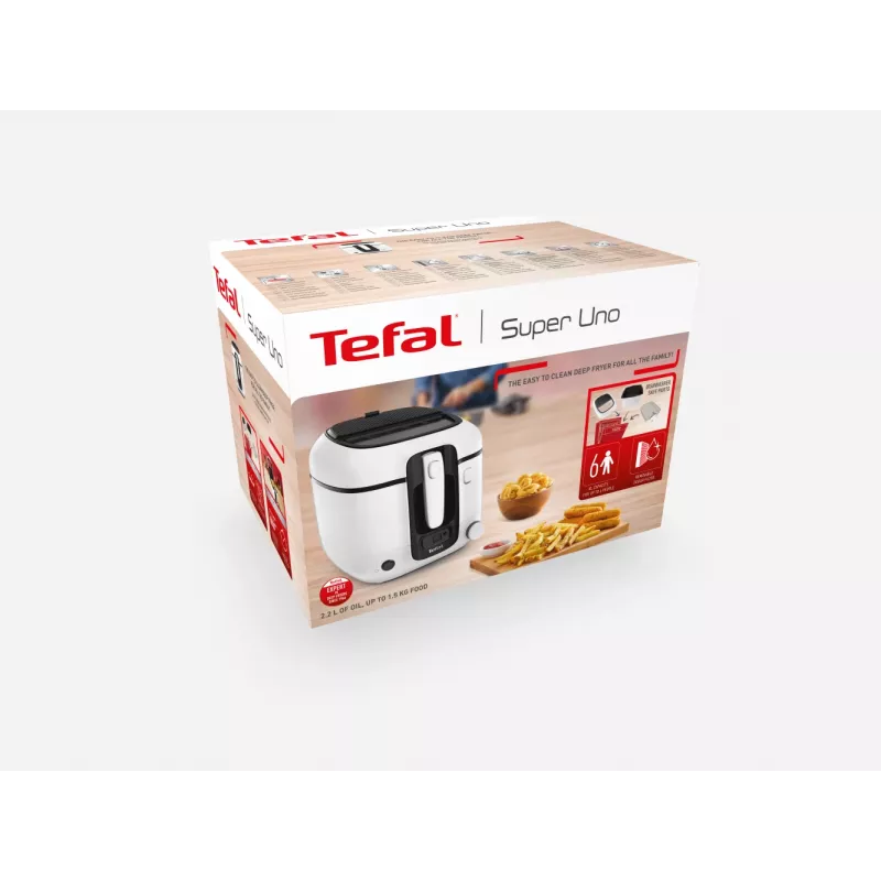Tefal Super Uno FR3140 gruzdintuvė balta