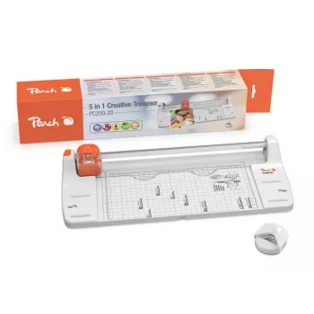 Peach 5 in 1 Creative Trimmer PC200-20, 5 lapai, Oranžinė, Balta, 1 vnt.