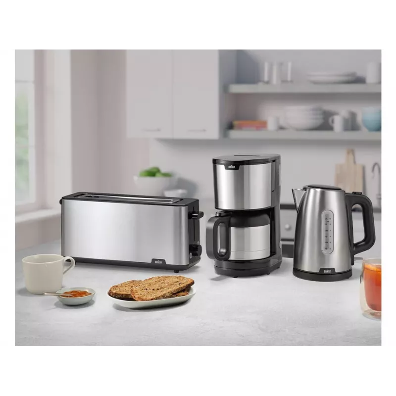 Braun HT 1610 8 1030 W Juoda, nerūdijantis plienas