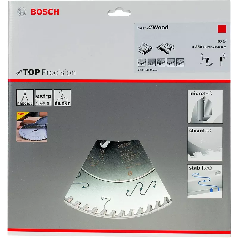 Diskinis pjūklo diskas Bosch 2 608 642 112 25 cm 1 vnt.