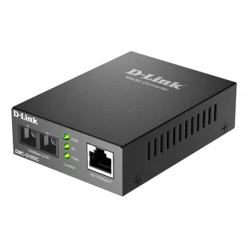 Medijos keitiklis D-Link DMC-G10SC/E 100/1000BaseT į 1000BaseLX SC pluoštas