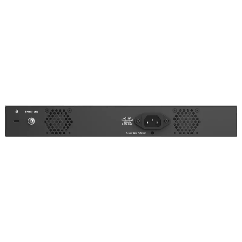 D-Link DMS-1250-10S/E tinklo komutatorius Valdomas 2.5G Ethernet (100/1000/2500) Juoda