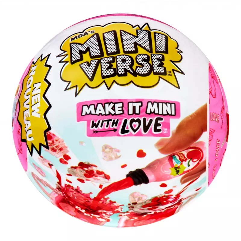 Miniverse Make It Mini Love in PDQ, 8 m., Daugiaspalvė, Plastikas