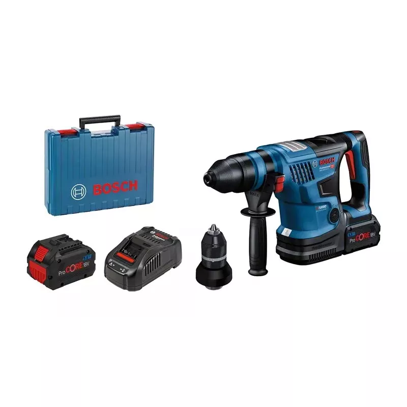 Bosch GBH 18V-34 CF Professional 500 RPM SDS Plus 4,9 kg Juoda, Mėlyna