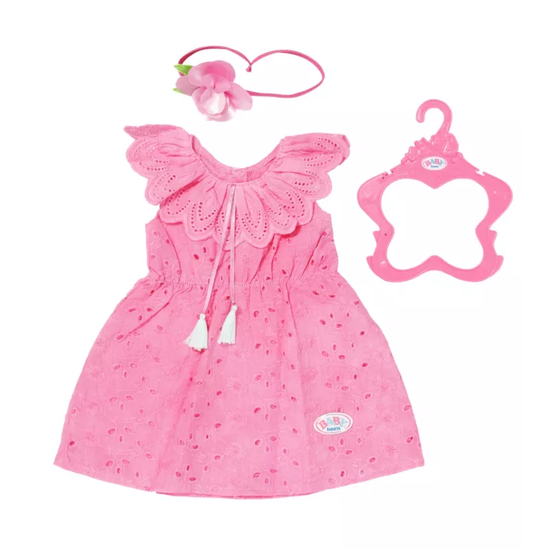 Doll dress BABY born Trendy Flowerdress 3 years and up 80g