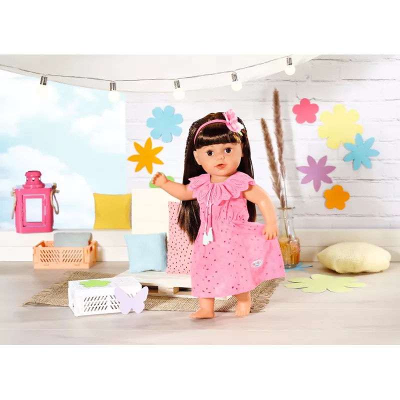Doll dress BABY born Trendy Flowerdress 3 years and up 80g