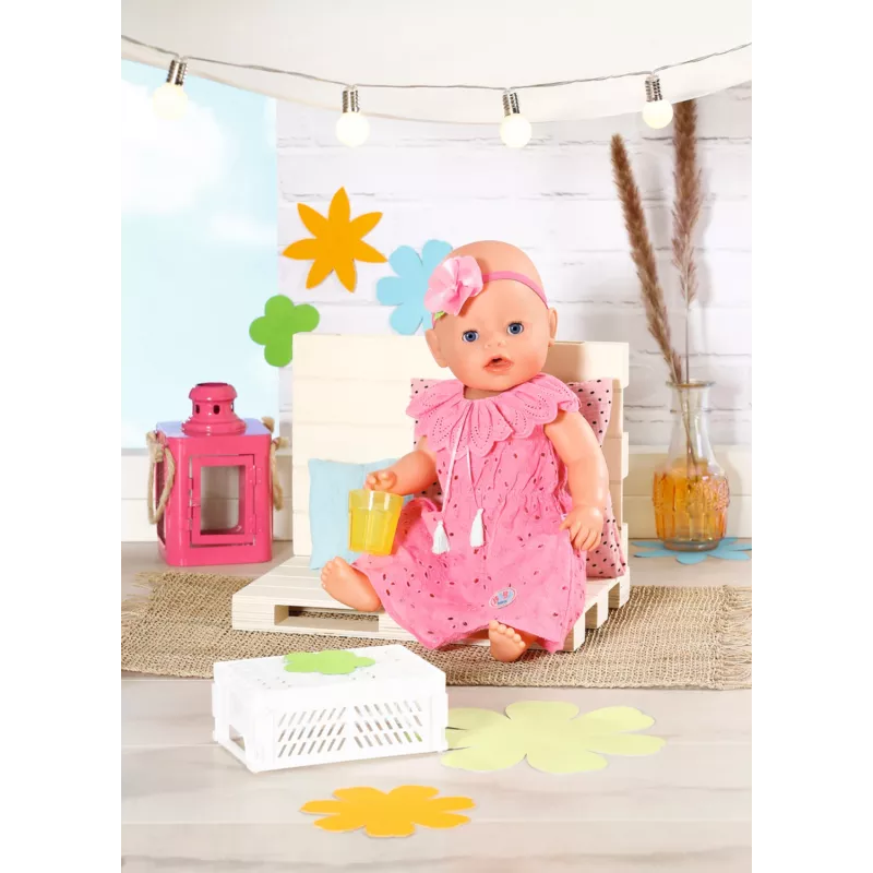 Doll dress BABY born Trendy Flowerdress 3 years and up 80g
