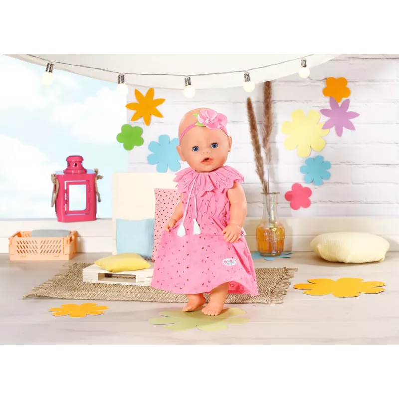 Doll dress BABY born Trendy Flowerdress 3 years and up 80g