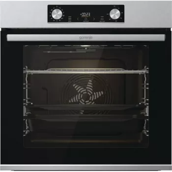 Įmontuojama elektrinė orkaitė Gorenje BIGSPACE 77 L 3500 W — balta, jutiklinis ir sukamasis valdymas, halogeninis apšvietimas