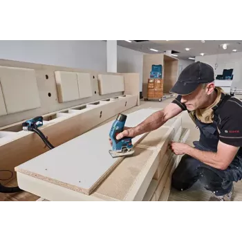 Bosch GKF 12V-8 Professional 13000 RPM juoda, mėlyna, raudona