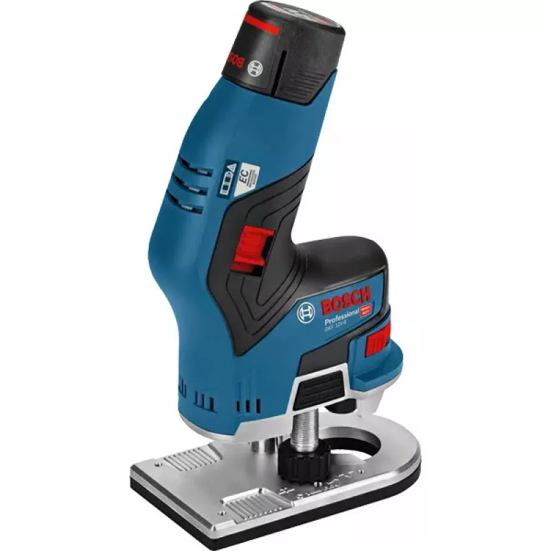 Bosch GKF 12V-8 Professional 13000 RPM juoda, mėlyna, raudona